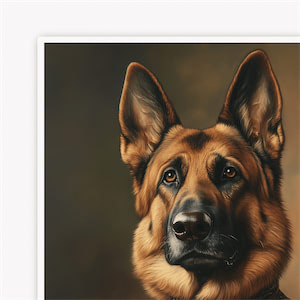 The Dashing Figure Custom Pet Portrait