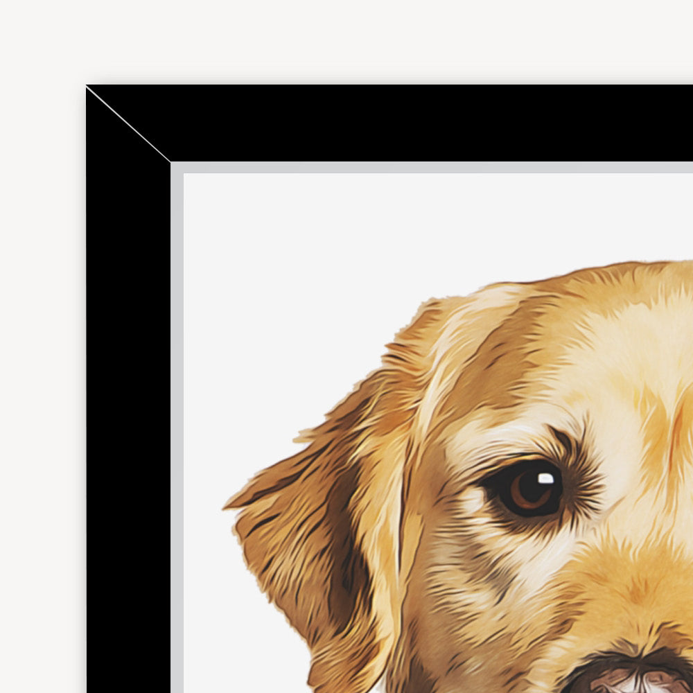 Minimal Custom Pet Portrait