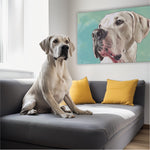 Painterly Style Custom Pet Canvas