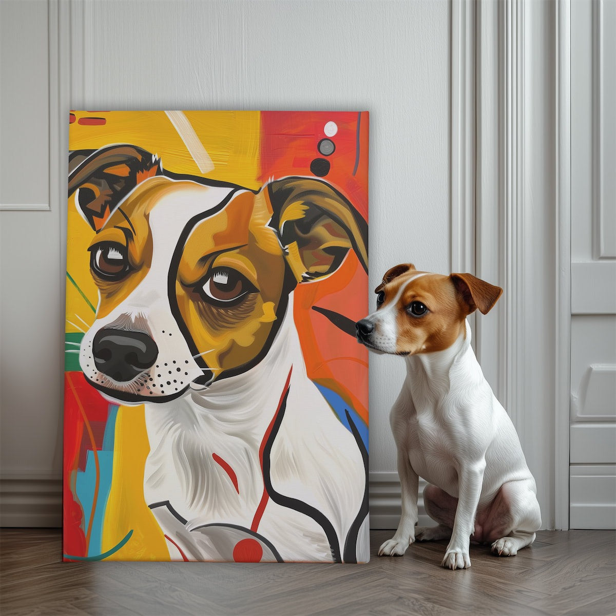 Picasso Style Custom Pet Canvas