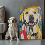 Basquiat Style Custom Pet Canvas