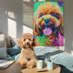 Pop Art Style Custom Pet Canvas