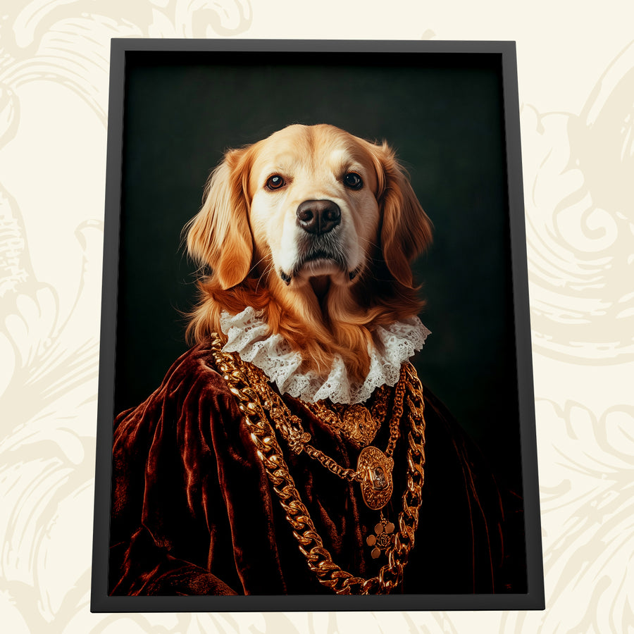 The Aristocrat Custom Pet Portrait