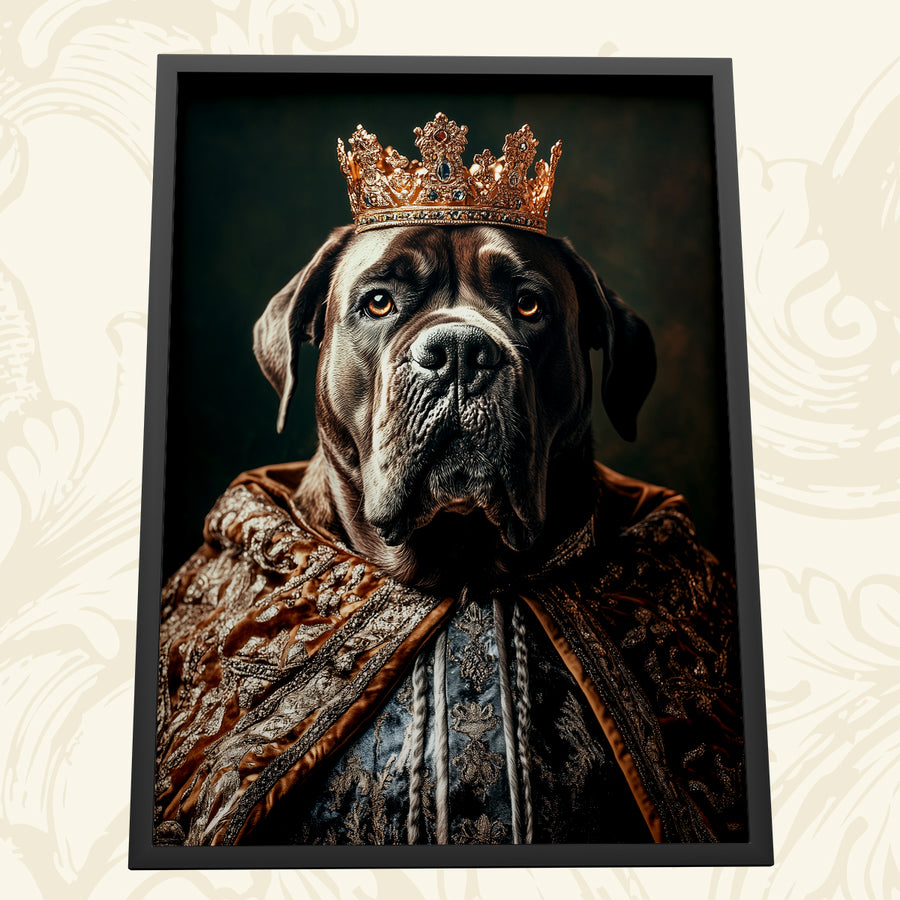 The Monarch Custom Pet Portrait