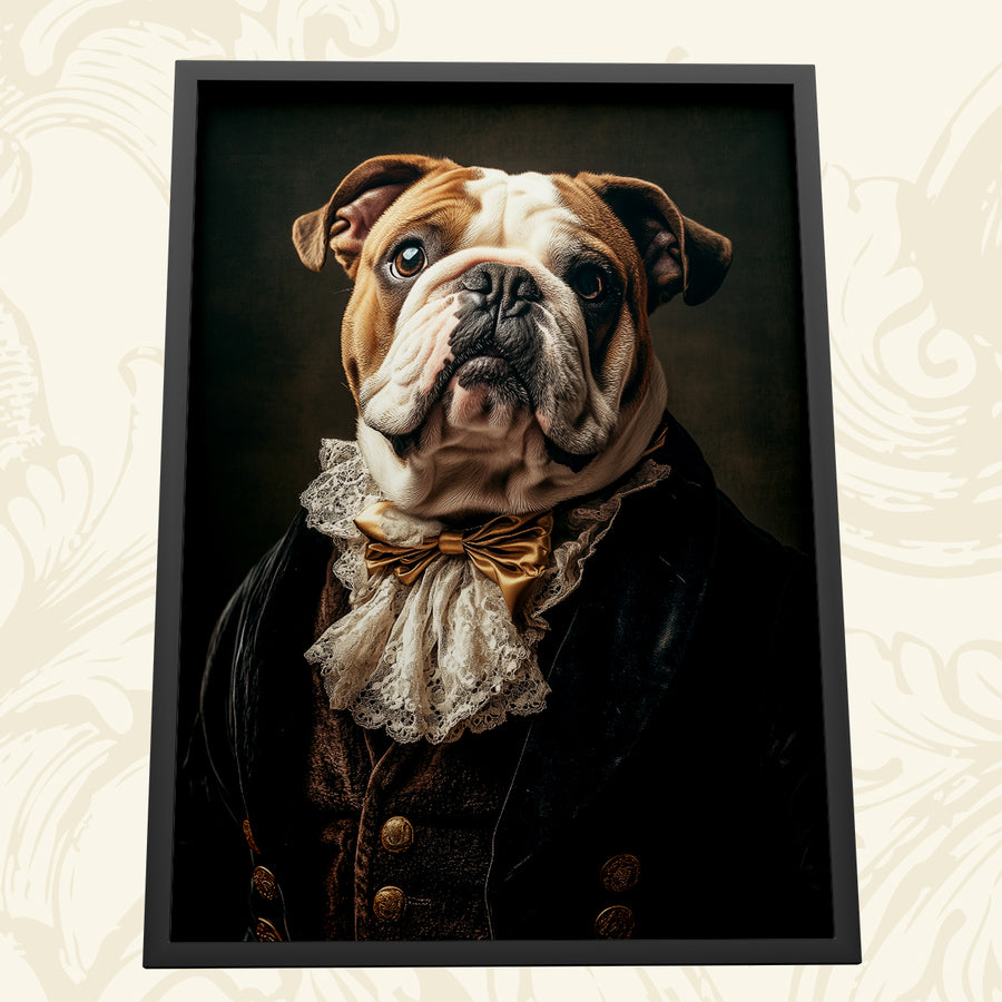 The Noble Lord Custom Pet Portrait