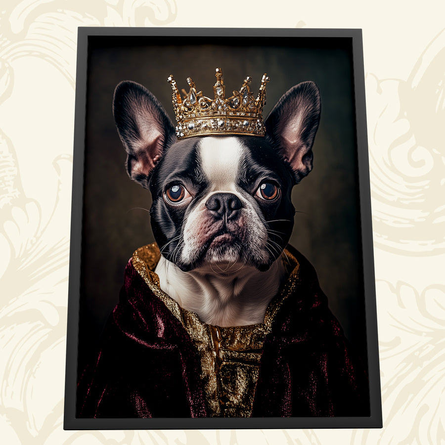 The Prince Custom Pet Portrait