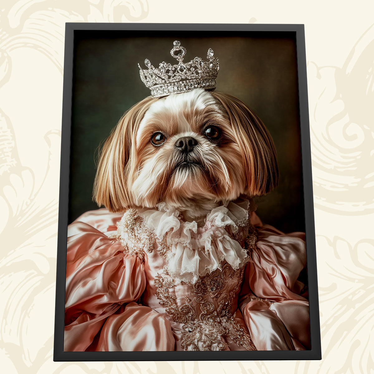 The Princess Custom Pet Portrait