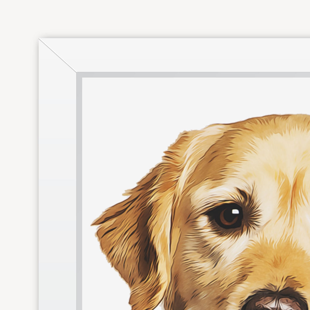 Minimal Custom Pet Portrait