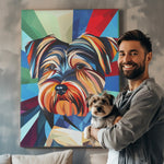 Cubism Style Custom Pet Canvas