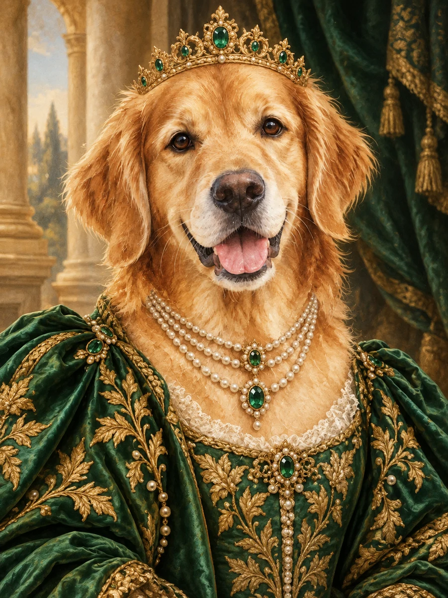 The Empress sample pet illustration