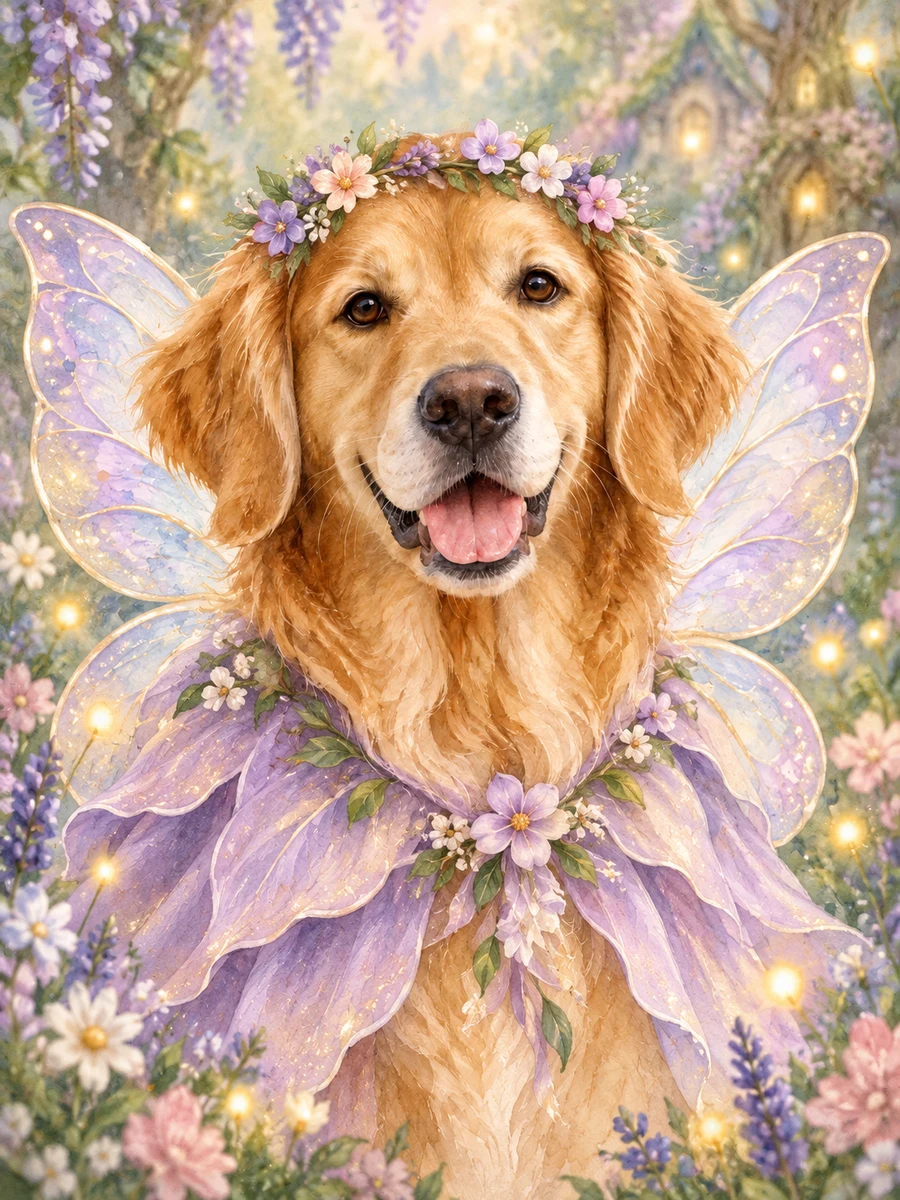 The Fairy sample pet illustration