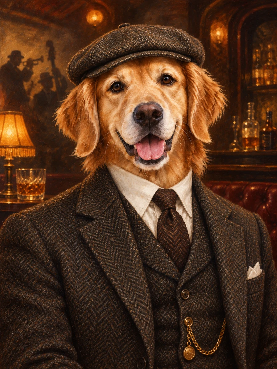 The Gangster sample pet illustration