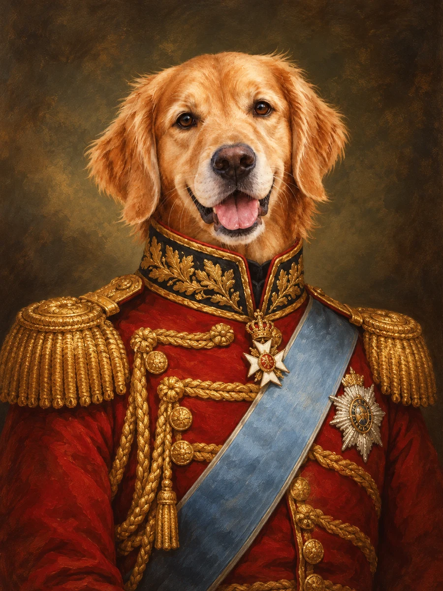The General sample pet illustration