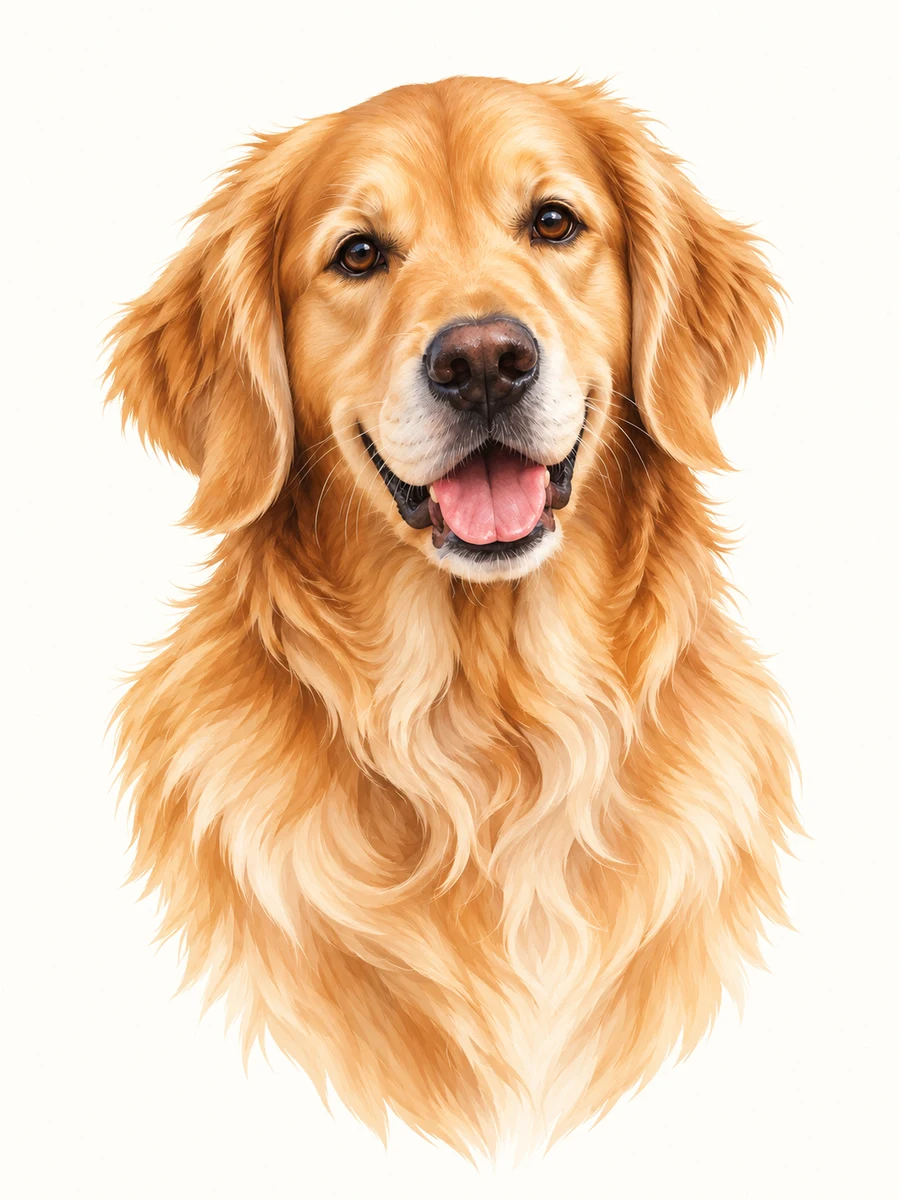 Modern sample pet illustration